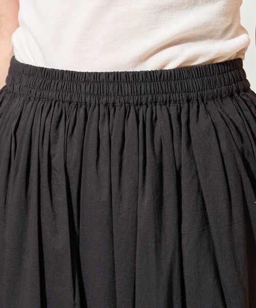 FREAK'S STORE（フリークスストア）の「限定展開　インド ティアード 切り替え スカート（スカート・レディース・レッド/ライトグレー/オフホワイト/ブラック/モカ/イエロー/ネイビー・SMALL/MEDIUM）」の11枚目の写真