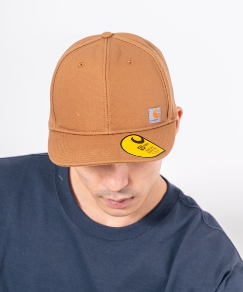 Carhartt（カーハート）の「【CARHARTT】スナップバックキャップ（キャップ・レディース・ブラウン/チャコールグレー/ブラック・FREE）」の10枚目の写真