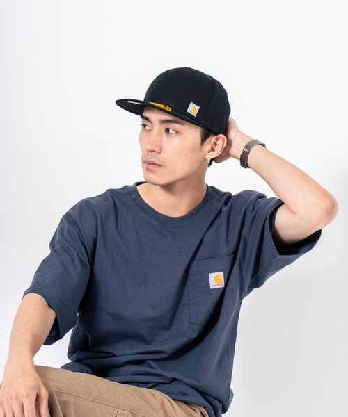 Carhartt（カーハート）の「【CARHARTT】スナップバックキャップ（キャップ・レディース・ブラウン/チャコールグレー/ブラック・FREE）」の20枚目の写真