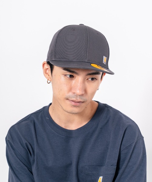 Carhartt（カーハート）の「【CARHARTT】スナップバックキャップ（キャップ・レディース・ブラウン/チャコールグレー/ブラック・FREE）」の16枚目の写真