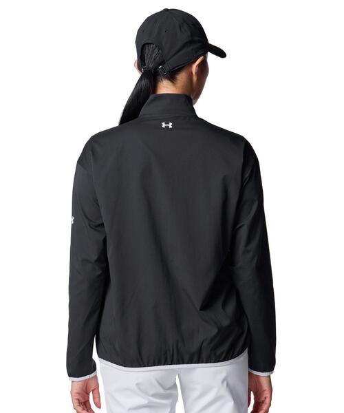 UNDER ARMOUR(アンダーアーマー)の「UAドライブ ライト ウエイト フルジップ ジャケット(ゴルフ/レディース)(その他アウター・レディース・ブラック・M/L/S)」の2枚目の写真