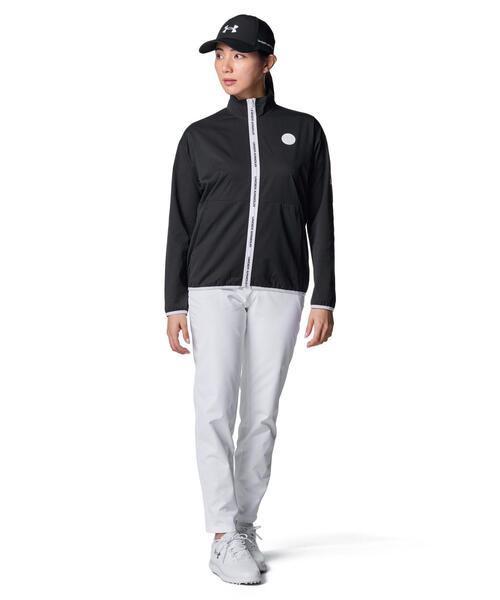 UNDER ARMOUR(アンダーアーマー)の「UAドライブ ライト ウエイト フルジップ ジャケット(ゴルフ/レディース)(その他アウター・レディース・ブラック・M/L/S)」の3枚目の写真