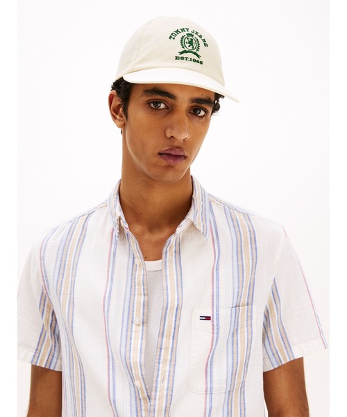 tommy jeans（トミー ジーンズ）の「クレストキャップ（キャップ・メンズ・ネイビー/ホワイト・FREE）」の7枚目の写真