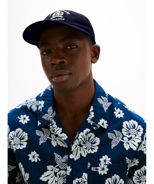 tommy jeans（トミー ジーンズ）の「クレストキャップ（キャップ・メンズ・ネイビー/ホワイト・FREE）」の8枚目の写真