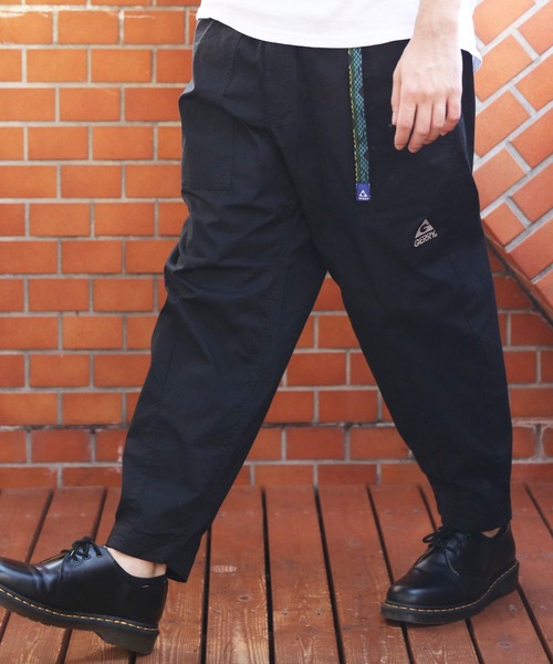 GERRY（ジェリー）の「GERRY シャンブレー・ポプリンバルーンルーズカーゴ（カーゴパンツ・メンズ・オリーブ/サックスブルー/ブラック/サンドベージュ/ブルー・SMALL/MEDIUM/LARGE/X-LARGE）」の2枚目の写真