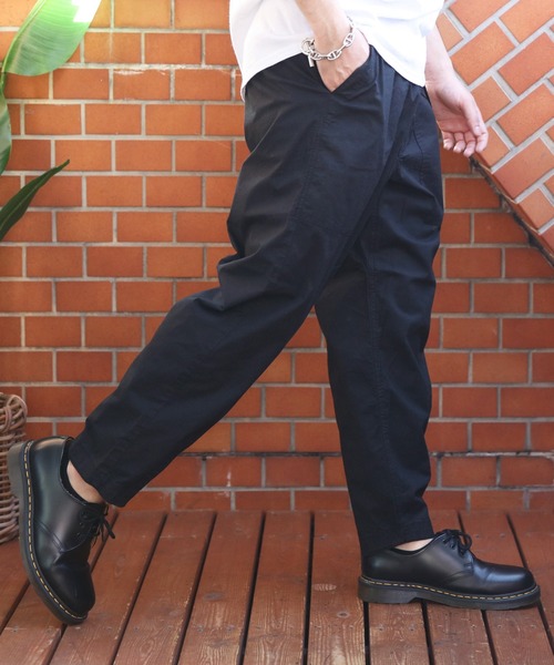 GERRY（ジェリー）の「GERRY シャンブレー・ポプリンバルーンルーズカーゴ（カーゴパンツ・メンズ・オリーブ/サックスブルー/ブラック/サンドベージュ/ブルー・SMALL/MEDIUM/LARGE/X-LARGE）」の6枚目の写真