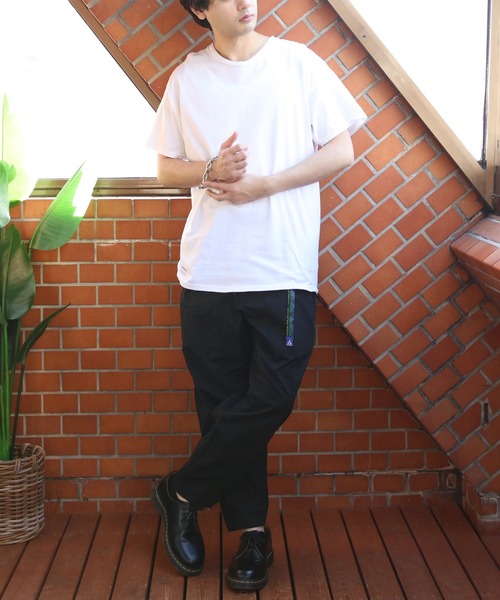 GERRY（ジェリー）の「GERRY シャンブレー・ポプリンバルーンルーズカーゴ（カーゴパンツ・メンズ・オリーブ/サックスブルー/ブラック/サンドベージュ/ブルー・SMALL/MEDIUM/LARGE/X-LARGE）」の8枚目の写真