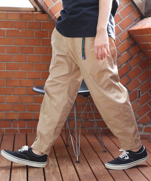 GERRY（ジェリー）の「GERRY シャンブレー・ポプリンバルーンルーズカーゴ（カーゴパンツ・メンズ・オリーブ/サックスブルー/ブラック/サンドベージュ/ブルー・SMALL/MEDIUM/LARGE/X-LARGE）」の15枚目の写真