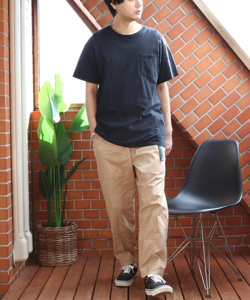 GERRY（ジェリー）の「GERRY シャンブレー・ポプリンバルーンルーズカーゴ（カーゴパンツ・メンズ・オリーブ/サックスブルー/ブラック/サンドベージュ/ブルー・SMALL/MEDIUM/LARGE/X-LARGE）」の21枚目の写真