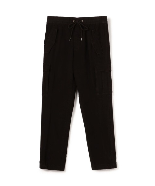 JAMES PERSE（ジェームスパース）の「コットンブレンドテリー カーゴパンツ MWCT1412（カーゴパンツ・メンズ・ブラック/ベージュ・1/3/2/0）」の2枚目の写真
