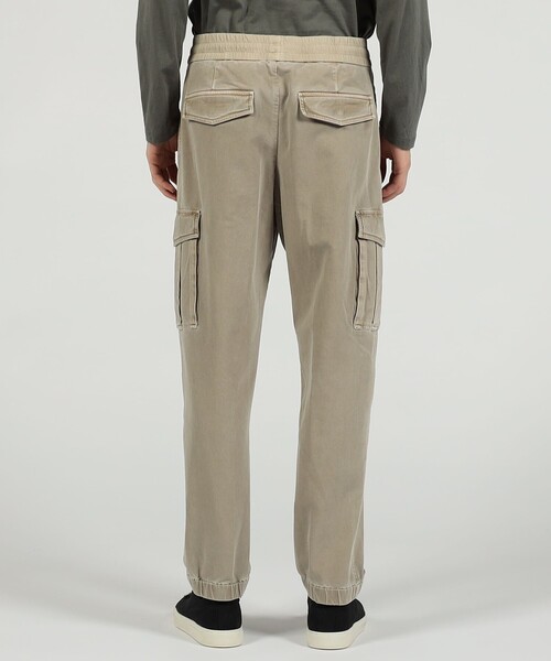 JAMES PERSE（ジェームスパース）の「コットンブレンドテリー カーゴパンツ MWCT1412（カーゴパンツ・メンズ・ブラック/ベージュ・1/3/2/0）」の16枚目の写真