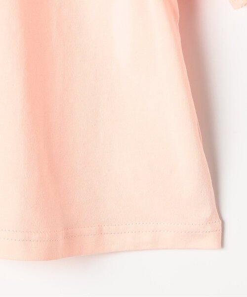 p.premier（ピードットプルミエ）の「【ジュニア対応】ボリュームチュールパフスリーブ半袖Tシャツ（Tシャツ/カットソー・キッズ・オレンジ/チャコール/ピンク/オフホワイト・120/110/100/90/80/140/130）」の17枚目の写真