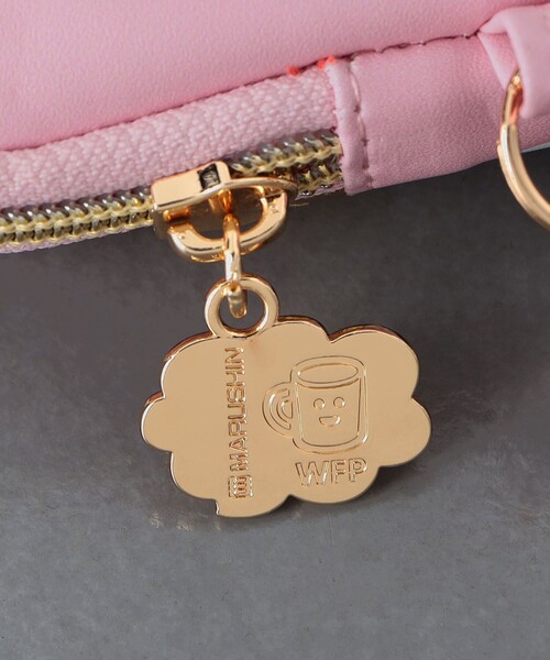 UNITED ARROWS(ユナイテッドアローズ)の「<yup!>CHOCOLATE BAR ポーチ(ポーチ・レディース・ライトピンク/オフホワイト/ブラウン・FREE)」の9枚目の写真