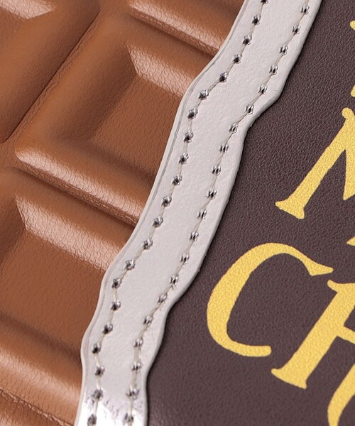 UNITED ARROWS(ユナイテッドアローズ)の「<yup!>CHOCOLATE BAR ポーチ(ポーチ・レディース・ライトピンク/オフホワイト/ブラウン・FREE)」の20枚目の写真