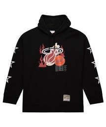 Mitchell&Ness（ミッチェル&ネス）の「Mitchell & Ness NBA OVERSIZED HOODIE（ミッチェル＆ネス NBA オーバーサイズ フーディー）（パーカー）」