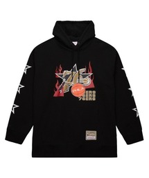 Mitchell&Ness（ミッチェル&ネス）の「Mitchell & Ness NBA OVERSIZED HOODIE（ミッチェル＆ネス NBA オーバーサイズ フーディー）（パーカー）」