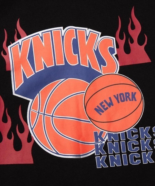 Mitchell&Ness(ミッチェル&ネス)の「Mitchell & Ness NBA OVERSIZED HOODIE(ミッチェル&ネス NBA オーバーサイズ フーディー)(パーカー・メンズ・ブラック系2/ブラック系3/ブラック系1/ブラック系4・MEDIUM/LARGE/X-LARGE)」の14枚目の写真