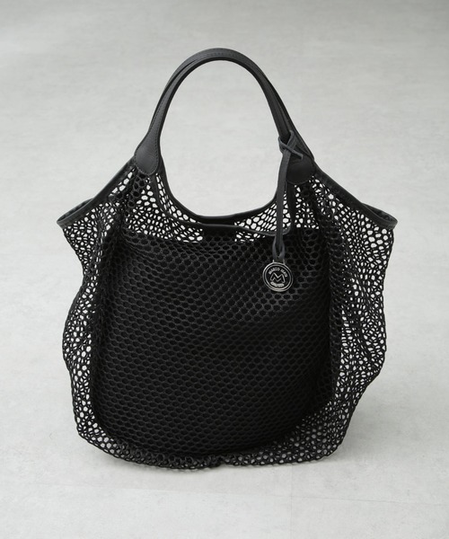 marco masi（マルコマージ）の「MARCO MASI/メッシュ トートバッグ（トートバッグ・レディース・アイボリー/ブラック・FREE）」の12枚目の写真