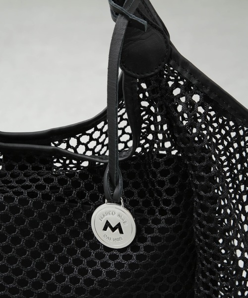 marco masi（マルコマージ）の「MARCO MASI/メッシュ トートバッグ（トートバッグ・レディース・アイボリー/ブラック・FREE）」の9枚目の写真
