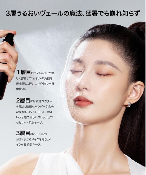 トランスルーシェント ブルーリング セッティング スプレー