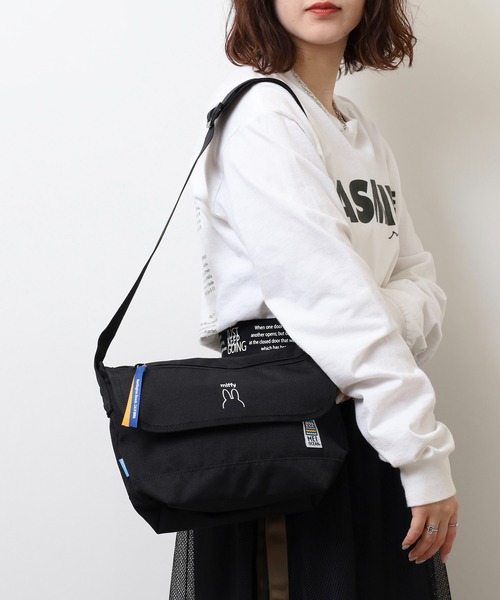 sanrio（サンリオ）の「MEI OCEAN キャラクター フラップショルダーバッグ（ショルダーバッグ・レディース・ブラック/ブラック系2/ブラック系3/ブラック系1/ブラック系/ブラック系4・FREE）」の10枚目の写真