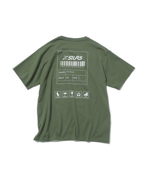 SILAS（サイラス）の「HANDLE WITH CARE S/S TEE（Tシャツ/カットソー・メンズ・ブラック/オリーブ/ホワイト・M/L/XL）」の3枚目の写真