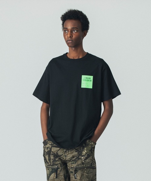 SILAS（サイラス）の「HANDLE WITH CARE S/S TEE（Tシャツ/カットソー・メンズ・ブラック/オリーブ/ホワイト・M/L/XL）」の8枚目の写真