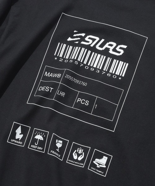SILAS（サイラス）の「HANDLE WITH CARE S/S TEE（Tシャツ/カットソー・メンズ・ブラック/オリーブ/ホワイト・M/L/XL）」の19枚目の写真