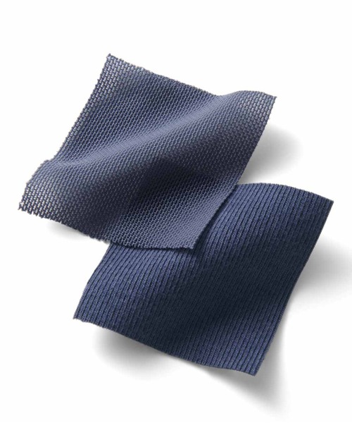 IEDIT(イディット)の「IEDIT 重ね着に大活躍!綿混素材の身ごろが心地よい部分シアートップス(Tシャツ/カットソー・レディース・ブラック/ブルーグレー/ホワイト・S/M/L/LL/3L/4L)」の8枚目の写真