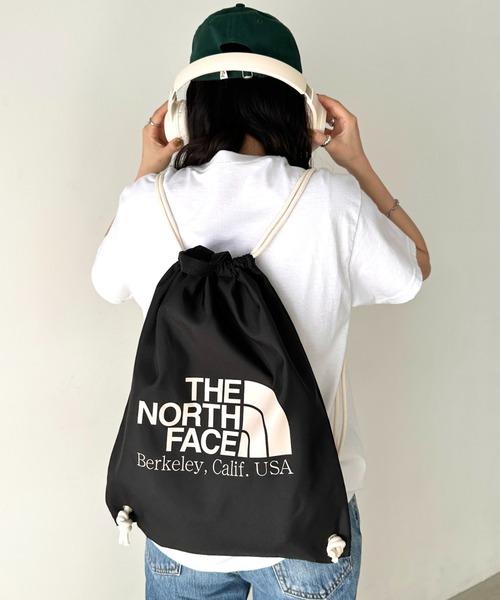 新品未使用⭐︎THE NORTH FACE PPLドローストリングバック THE NORTH FACE ノースフェイス ショルダーバッグ BIG LOGO STRING BAG