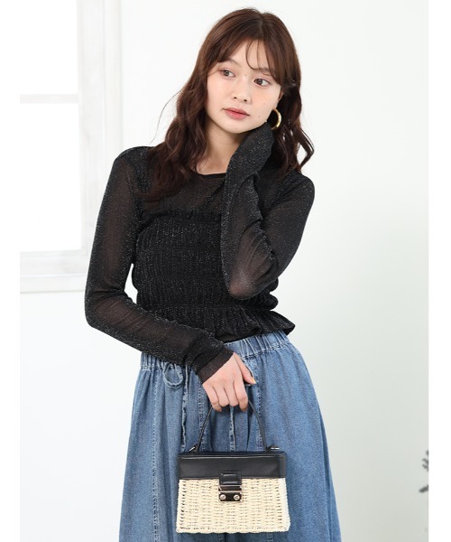 ビスチェセットシアートップス（Tシャツ/カットソー）｜fifth