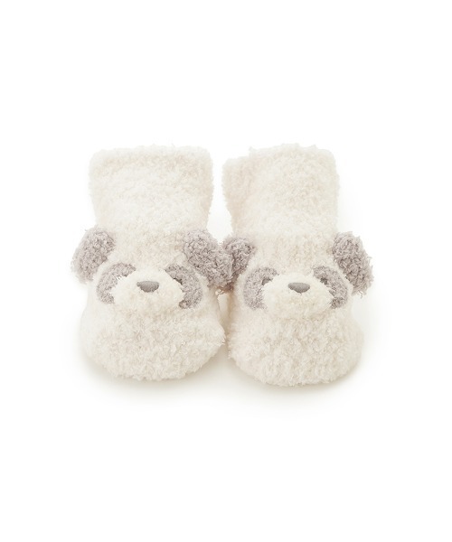 gelato pique(ジェラートピケ)の「【ラッピング済み】【BABY】パウダーアニマルキャップ&ソックスSET(ベビーギフト・キッズ・オフホワイト/グリーン/ラベンダー・FREE)」の11枚目の写真