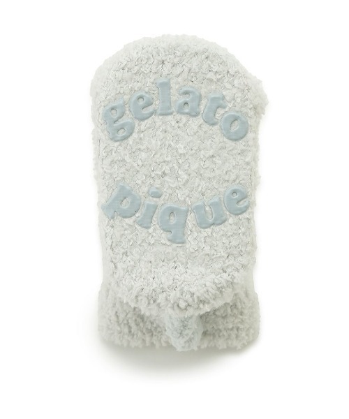 gelato pique(ジェラートピケ)の「【ラッピング済み】【BABY】パウダーアニマルキャップ&ソックスSET(ベビーギフト・キッズ・オフホワイト/グリーン/ラベンダー・FREE)」の16枚目の写真