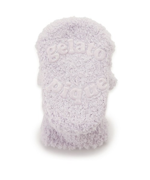 gelato pique(ジェラートピケ)の「【ラッピング済み】【BABY】パウダーアニマルキャップ&ソックスSET(ベビーギフト・キッズ・オフホワイト/グリーン/ラベンダー・FREE)」の17枚目の写真