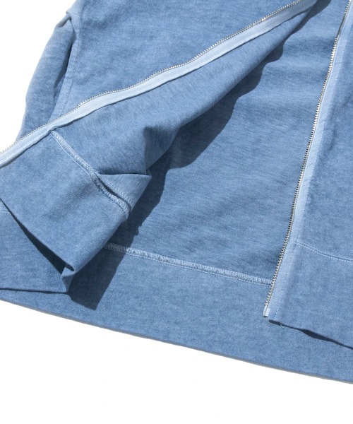 Good On（グッドオン）の「Good On/グッドオン　ZIP TEE PARKER（パーカー・メンズ・ナチュラル/ブラック系その他2/ブルー系その他/サーモンピンク・MEDIUM/LARGE/SMALL）」の10枚目の写真