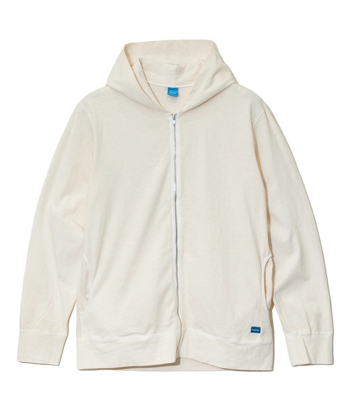 Good On（グッドオン）の「Good On/グッドオン　ZIP TEE PARKER（パーカー・メンズ・ナチュラル/ブラック系その他2/ブルー系その他/サーモンピンク・MEDIUM/LARGE/SMALL）」の13枚目の写真