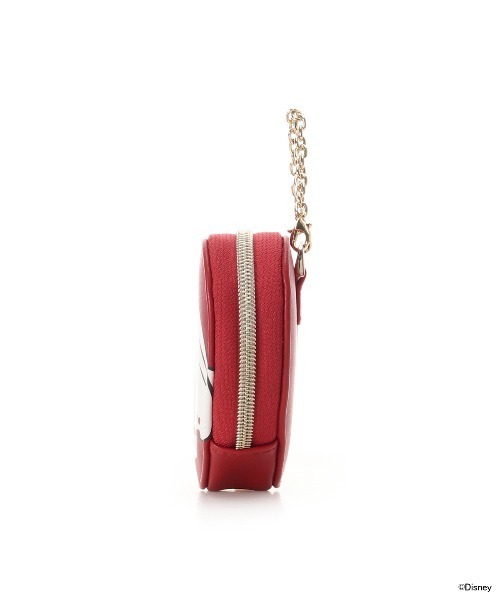 Samantha Thavasa（サマンサタバサ）の「「ミッキーマウス」＆「ミニーマウス」コレクション ハートポーチチャーム（ポーチ・レディース・レッド・FREE）」の2枚目の写真
