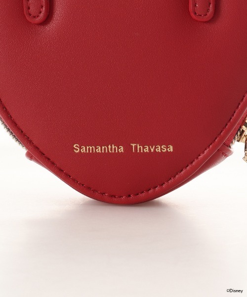 Samantha Thavasa（サマンサタバサ）の「「ミッキーマウス」＆「ミニーマウス」コレクション ハートポーチチャーム（ポーチ・レディース・レッド・FREE）」の5枚目の写真