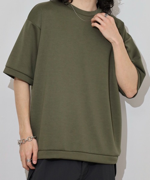 FUNALIVE(ファンアライブ)の「ユニセックス 無地 半袖 Tシャツ(Tシャツ/カットソー・メンズ・ブラック/オリーブ/ネイビー/ホワイト/レディッシュグレー・LL/L/M)」の20枚目の写真