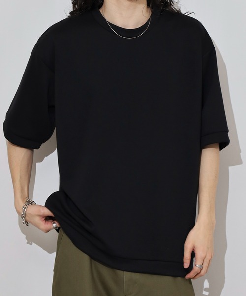 FUNALIVE(ファンアライブ)の「ユニセックス 無地 半袖 Tシャツ(Tシャツ/カットソー・メンズ・ブラック/オリーブ/ネイビー/ホワイト/レディッシュグレー・LL/L/M)」の15枚目の写真