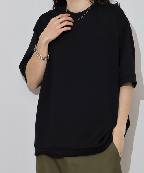 FUNALIVE(ファンアライブ)の「ユニセックス 無地 半袖 Tシャツ(Tシャツ/カットソー・メンズ・ブラック/オリーブ/ネイビー/ホワイト/レディッシュグレー・LL/L/M)」の16枚目の写真