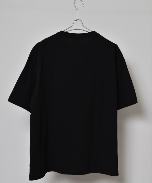 spiritoso(スピリトーゾ)の「【spiritoso】DOWNERオーバルロゴ ビッグシルエットTシャツ(Tシャツ/カットソー・レディース・ネイビー/ブラック/ホワイト・LARGE/MEDIUM)」の10枚目の写真