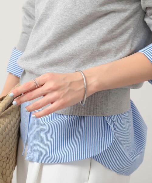 NOLLEY’S（ノーリーズ）の「【grace grace/グラスグラス】ウェーブブレスレット（ブレスレット・レディース・ゴールド/シルバー・FREE）」の7枚目の写真