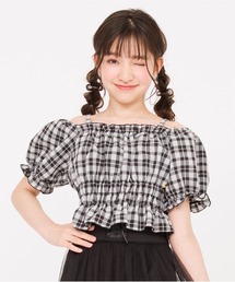 PINKHUNT ピンクハント クロップドシャーリング Tシャツ 0551K