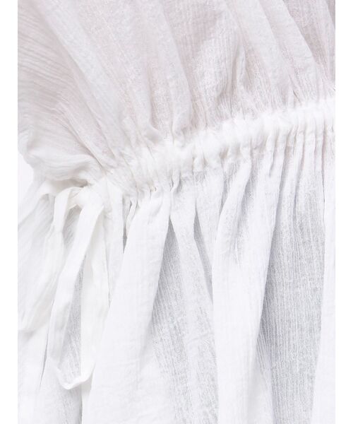 Ungrid(アングリッド)の「スリーブボリュームブラウス(シャツ/ブラウス・レディース・ブルー/オフホワイト/ブラック・FREE)」の12枚目の写真