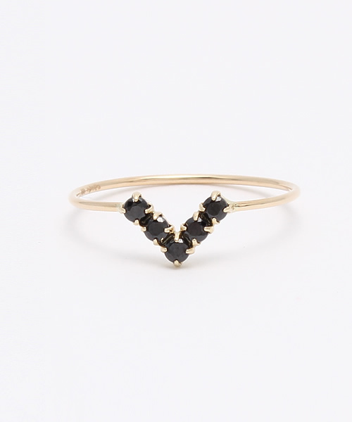 agete（アガット）の「＜スタック＞K10リング（10154111057）（リング