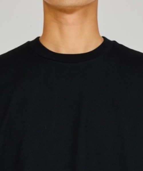 HANES（ヘインズ）の「【 綿100% 】Hanes KURO(クロ) クルーネックTシャツ HM1-B201（Tシャツ/カットソー・メンズ・ブラック・S/M/L/XL）」の5枚目の写真