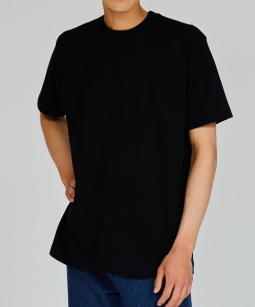 綿100% 】Hanes KURO(クロ) クルーネックTシャツ HM1-B201（T