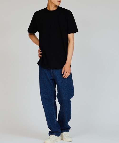HANES（ヘインズ）の「【 綿100% 】Hanes KURO(クロ) クルーネックTシャツ HM1-B201（Tシャツ/カットソー・メンズ・ブラック・S/M/L/XL）」の10枚目の写真