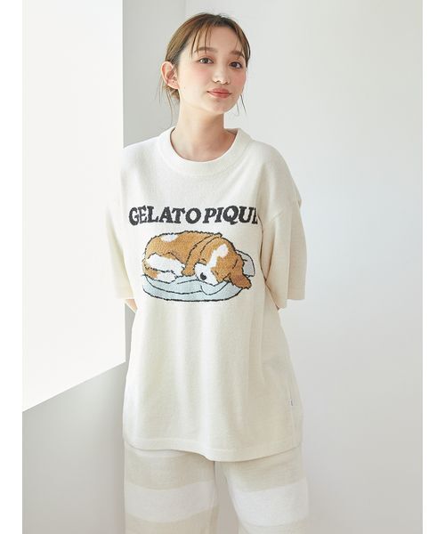 ONLINE限定】【HOMME】エアリーモコドッグジャガードプル